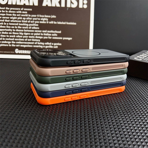 For Xiaomi 17 Pro Max 17ProMax Magnetic Matte Shockproof <b>Phone</b> Case For Xiaomi Mi 17 Pro 17Pro Dual Color Skin-Feel Cover Bumper - Product Image 6