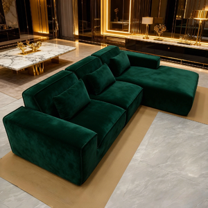 <span class=keywords><strong>โซฟา</strong></span>โมดูลาร์สามที่นั่งแบบเชนิลล์คุณภาพสูง ทันสมัย พร้อมระบบบีบอัดสุญญากาศและฟื้นฟูรูปทรงในหนึ่งวินาที เหมาะสำหรับใช้ในอพาร์ตเมนต์ - Product Image 3