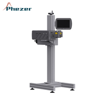 Machine de marquage laser Co2 en ligne Imprimante de codage par lots de date d'expiration de bouteille Machine d'impression laser industrielle