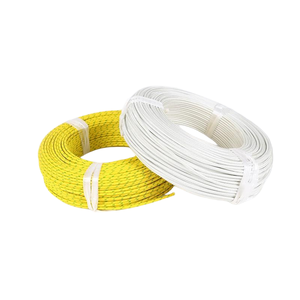 ลวดสายไฟฟ้ายางซิลิโคนยืดหยุ่นกันรอยขีดข่วนเกรด20AWG ทองแดงชุบดีบุกสำหรับการผลิตไฟ LED - Product Image 5