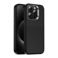 Échantillon gratuit étui de téléphone en fibre de carbone pour iPhone17 16 15 14 13 12 11 Pro Max PC + TPU Texture en fibre accessoires de téléphone portable