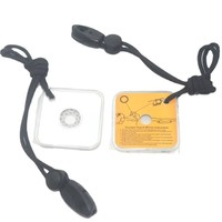 Miroir de signalisation solaire tactique portable carré Zhejiang pour survie en extérieur, lentille réflectrice d'urgence SOS