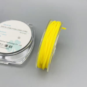 Materiale in Silicone morbido filo di cuneo barriera in gomma siliconica dentale può essere utilizzato per fissare Gap lunghezza 2.1M grado medico ad alta temperatura - Product Image 3