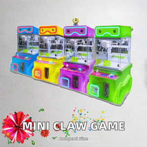 <span class=keywords><strong>AMA</strong></span> Lovely Mini Muñeco de peluche Pequeño Mini Juguete de peluche Garra Máquina expendedora Premios Máquina de juegos de Arcade que funciona con monedas - Product Image 2