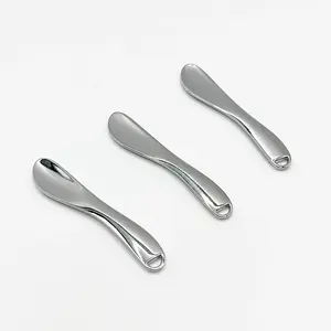 Alat Kecantikan Logam; Sendok Krim Mata; Sendok Krim Wajah; Sendok Pengaplikasikan; Aplikator Krim Mata; Sendok Pijat - Product Image 1