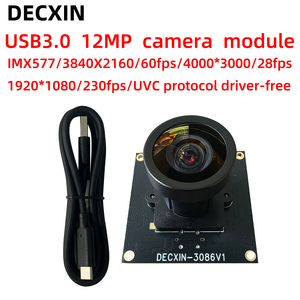<span class=keywords><strong>12MP</strong></span> USB3.0 Cámara 4K/60fps Módulo industrial IMX577 Chip 1080P/230fps Protocolo UVC de videoconferencia - Product Image 2
