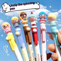Meisjespop Draaiende pen Draaiend konijn Patrick Star SpongeBob SquarePants Plastic Hoogwaardig studentenprijs cadeau Stressverlichting