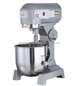เครื่องผสมอาหารแบบตั้งพื้นสำหรับงานหนัก 110V/220V สำหรับร้านเบเกอรี่ รุ่นใหม่ ความจุ 10 ลิตร พร้อมหัวตีแป้งสำหรับทำขนมและแป้งต่างๆ - Product Image 1