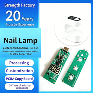 Personalizzazione Scheda Circuito PCBA per Lampada Unghie, Scheda di Controllo Temperatura con Display Digitale Intelligente SMT - Product Image 1