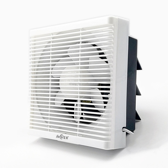 10 Inch Wall-Mounted Ventilation Exhaust Fan with Mesh Grille for Bathroom Kitchen Copper Motor OEM 220V/50Hz