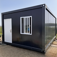 Maison préfabriquée en conteneur, modulaire, assemblage rapide, installation rapide pour la construction, logement temporaire pour les travailleurs, salle de travail
