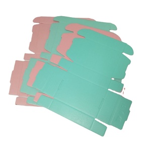 Boîte cadeau pliable personnalisé<span class=keywords><strong>e</strong></span> en carton ondulé rigide, recyclable, avec pelliculage mat, pour maquillage, cosmétiques, cils, mignonne, robuste, petite taille - Product Image 5