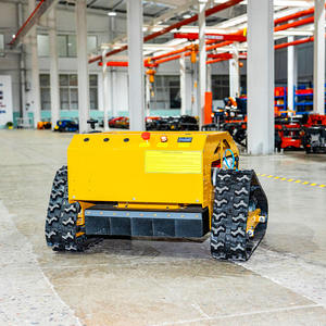 Недорогая оптовая газонокосилка-робот на гусеничном ходу для фермерских хозяйств, 800 мм, 900 мм, 1000 мм, с бензиновым двигателем, сертифицированная CE - Product Image 6