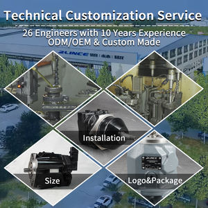 レックスロス草刈機油圧チェーンソーモーターA2FM 16cc 23cc 32/61W-VAB-020 3000 6000回転固定軸油圧ピストンポンプモーター - Product Image 5