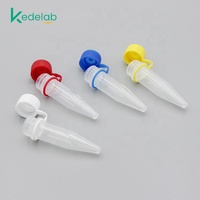 Fournitures de laboratoire Tube à centrifuger stérile médical Tube à centrifuger jetable en plastique avec bouchon à vis