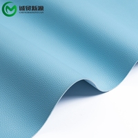Tela de Cuero Sintético de PVC con Textura de Lichi, Duradera, Clásica, para Tapicería de Sofás, Muebles y Fundas de Asientos de Auto