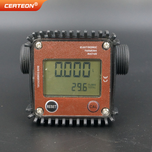 Débitmètre Numérique de Carburant PPS Compact ±1% Précision Alimenté par Batterie Turbine Filetée K24 Débitmètre - Product Image 4