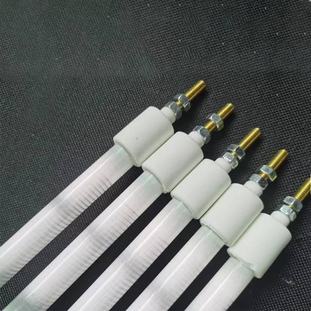 Ceramic 1500w Tungsten Halogen Lamp Socket Infrared Halogen Lamp