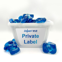 Capsules de lessive liquide 3-en-1 pratiques pour le voyage, parfumées, en gros du fabricant