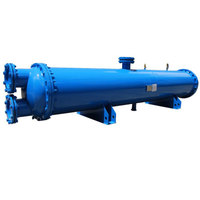 Hstars-Intercambiador de calor de tubo y carcasa de China, sistema industrial de enfriador de agua, enfriador con compresor de desplazamiento