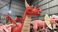 Adorable modelo de Dragón Volador simulado de dibujos animados a la venta