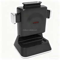 Machine à gaufres compacte Aifa 4 emplacements, gaufrier vertical pour gaufres belges profondes carrées