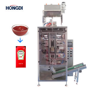 Machine d'emballage verticale automatique à film liquide 4 voies et 4 soudures latérales pour le remplissage et le scellage de sachets de miel - Product Image 2