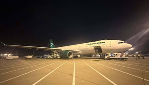 China-Turkmenistán Transporte aéreo Línea especial Envío exprés China Ashgabat Logística puerta a puerta 7-9 días Seguro de tránsito - Product Image 5