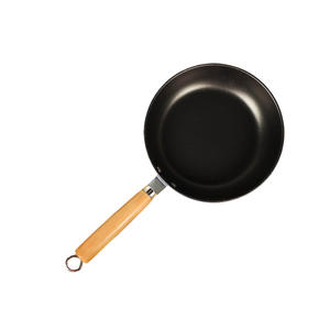 ชุดเครื่องครัว 5 ชิ้น แบบไม่ติดกระทะ น้ำหนักเบา เป็นมิตรกับสิ่งแวดล้อม ด้ามจับไม้ ฝาแก้วนิรภัย อุปกรณ์ครัวเพื่อสุขภาพ สำหรับครอบครัว - Product Image 3