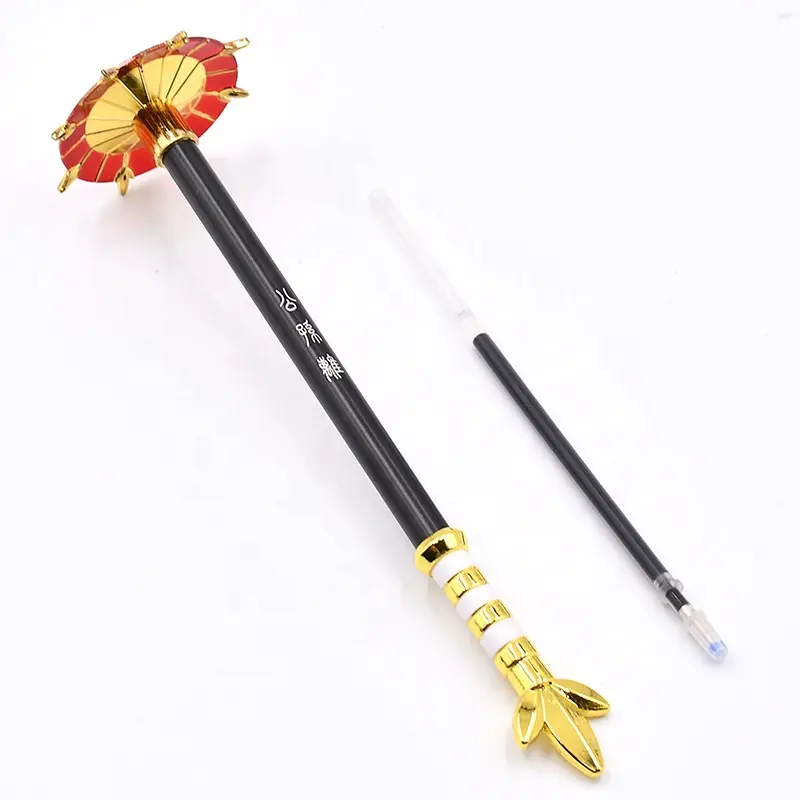Trung Quốc Nhà sản xuất Gel bút của Hot trò chơi Honor Kings chiêng mặt trời li nhân vật vũ khí bút kim loại bút bi cho món quà sáng tạo