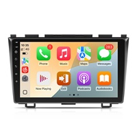 Reproductor Estéreo para Auto MP5 de 9 Pulgadas para Honda CRV 2007-2011, Carplay Inalámbrico, Linux, Control por Voz, Navegación, Pantalla Táctil