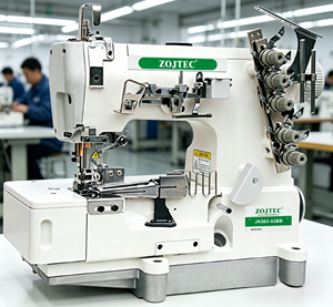 Máquina de Coser de Cama Plana de Accionamiento Directo ZOJTEC ZJ562-02BB con Cortahilos Automático - Product Image 2