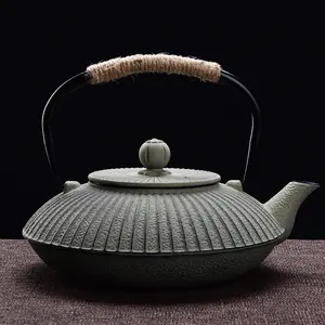 Японский чайник в форме зонта, чугунный чайник с фильтром, железный чайник для кипячения воды и приготовления чая, домашний Железный чайник