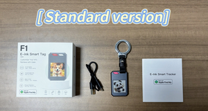 <span class=keywords><strong>Mini</strong></span> localisateur intelligent avec écran E Ink personnalisable, carte d'information NFC, localisateur de clés, IP65 pour bagages, portefeuilles, animaux de compagnie - Product Image 2
