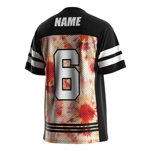Moda abbigliamento sportivo da competizione sublimata sport veloce asciutto maglia personalizzata uniforme lunga t-shirt American <span class=keywords><strong>Football</strong></span> - Product Image 2