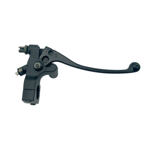 Palanca de embrague izquierda y palanca de freno para motocicleta Mochi, conjunto de montaje negro de 25 mm para Great Turtle King Support - Product Image 2