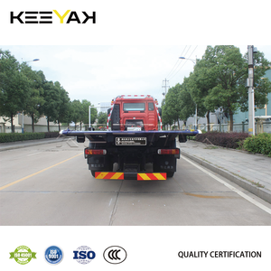 Camions de remorquage diesel Howo 4x2 de conception populaire, nouveaux camions de remorquage à plateau de 10 tonnes, camions de remorquage et dépanneuses diesel à vendre - Product Image 6