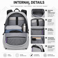 Sac de voyage à enroulement personnalisé 38L, léger et ergonomique, pour la randonnée et les sports de plein air