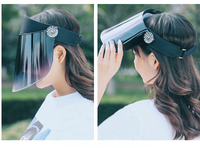 Casquettes de soleil PC Sport 2024 à large bord, couvrant le visage, unisexe, design simple, pour l'été, les fêtes, les festivals, protection UV