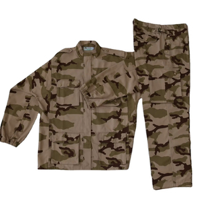 ADP Cut Field Uniform Men's Tactical Ripstop Hunting Shirt Pants <strong>Set</strong> 65 Polyester 35 Cotton Wholesale - Product Image 2