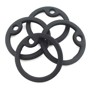 블랙 애완 동물 강아지 태그 소음기, ID 태그 고무, 실리콘 고무 태그 프로텍터 애완 동물 용품 - Product Image 3