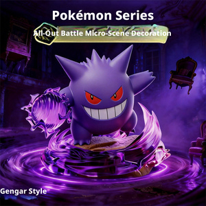 Figura oficial de Pokémon en caja sorpresa, serie All-Out Battle, pieza de exhibición, Mega Charizard X, Gengar, juguete de moda para regalo - Product Image 5