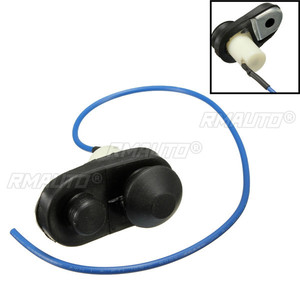 New Universal Car Vehicle Interior Door Courtesy Light <b>Lamp</b> <b>Switch</b> Button Wholesale Black - Product Image 2