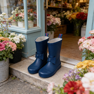 Hot <strong>Sale</strong> Children Waterproof Natural Rubber Rain <strong>Boots</strong> Anti-Slip Wholesale Custom Color Gumboot Lightweight <strong>Wellington</strong> <strong>Boots</strong> - Product Image 6