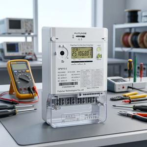 Compteur intelligent  LCD Surveillance de <span class=keywords><strong>l</strong></span>'énergie Alimentation électrique avec module de communication et système de vente - Product Image 1