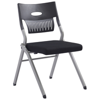 Chaises de salle de conférence portables de haute qualité, au design simple et moderne, les fabricants fournissent des chaises de bureau durables et empilables