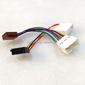 <span class=keywords><strong>Adaptateur</strong></span> de faisceau de câblage <span class=keywords><strong>ISO</strong></span> stéréo CD/DVD pour <span class=keywords><strong>autoradio</strong></span> Renault avec gaine en PVC, câble de connecteur de fil de haut-parleur à 2 têtes pour audio vidéo - Product Image 5