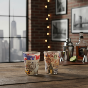 New York Smooth Glass <b>Drinkware</b> 2.5\" 144PCS/CS New Collection - Product Image 3