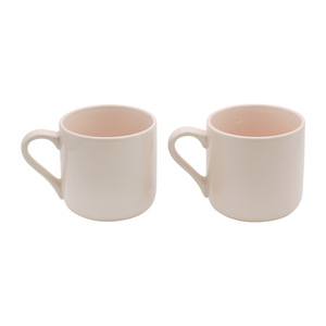 Tasses en céramique, porcelaine blanche 7102, cadeaux d'affaires, couleur unie, grande capacité - Product Image 1