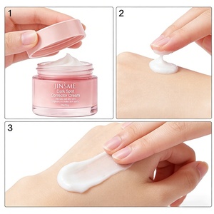 Crème hydratante éclaircissante personnalisée OEM ODM 50g à la niacinamide pour estomper les taches, soin du visage pour tous types de peau, en flacon - Product Image 4